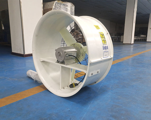710 Axiale ventilator van glasvezel met positieve druk
